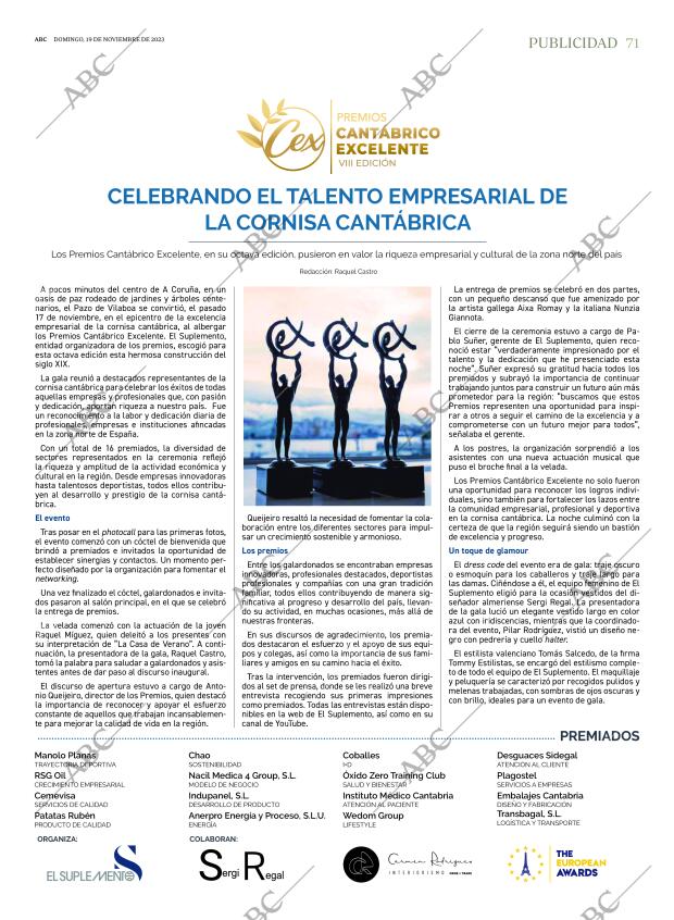 ABC MADRID 19-11-2023 página 71
