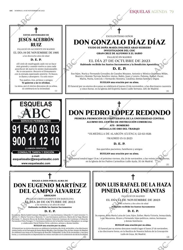 ABC MADRID 19-11-2023 página 79