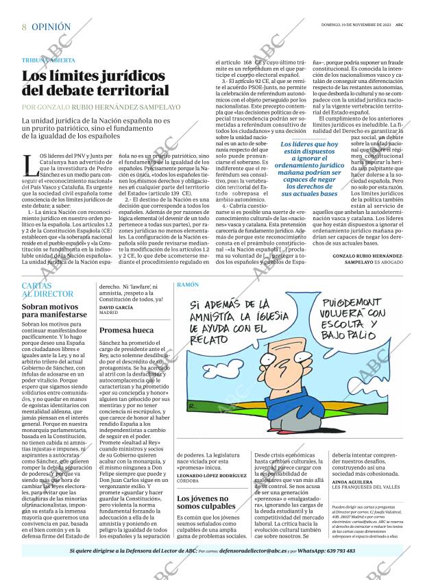 ABC MADRID 19-11-2023 página 8
