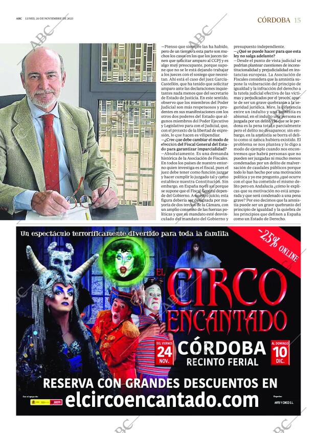 ABC CORDOBA 20-11-2023 página 15