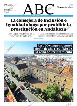 ABC CORDOBA 25-11-2023 página 1
