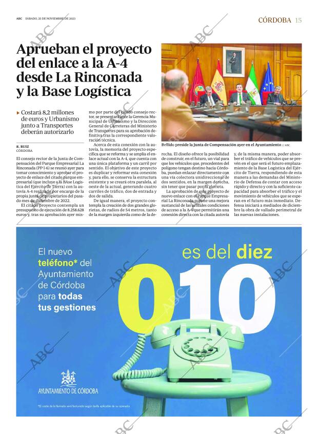 ABC CORDOBA 25-11-2023 página 15