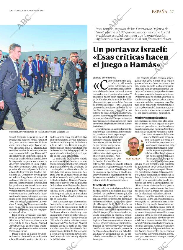 ABC CORDOBA 25-11-2023 página 27