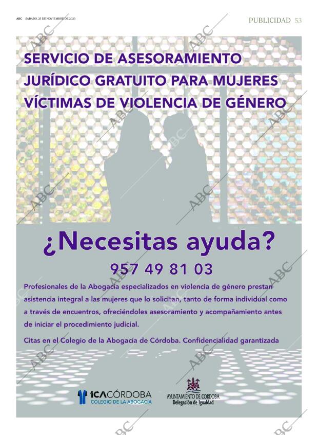 ABC CORDOBA 25-11-2023 página 53