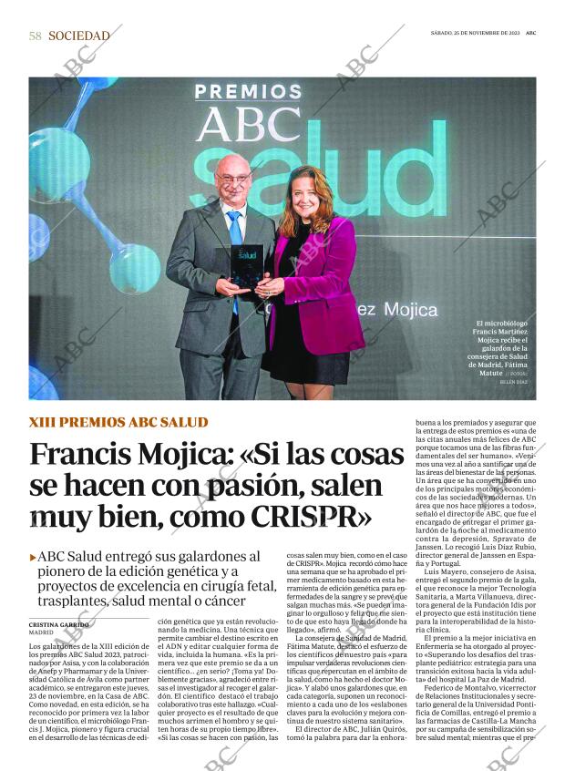 ABC CORDOBA 25-11-2023 página 58