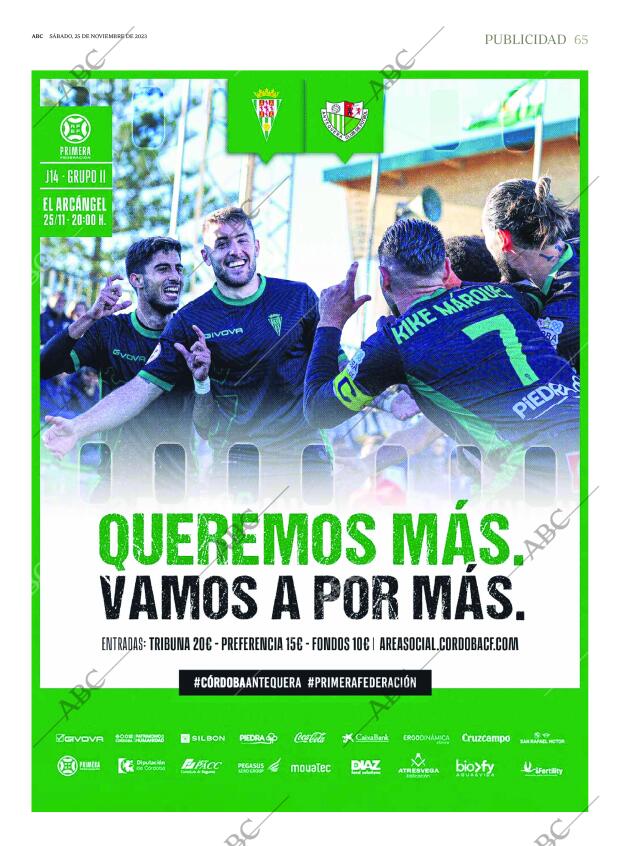ABC CORDOBA 25-11-2023 página 65