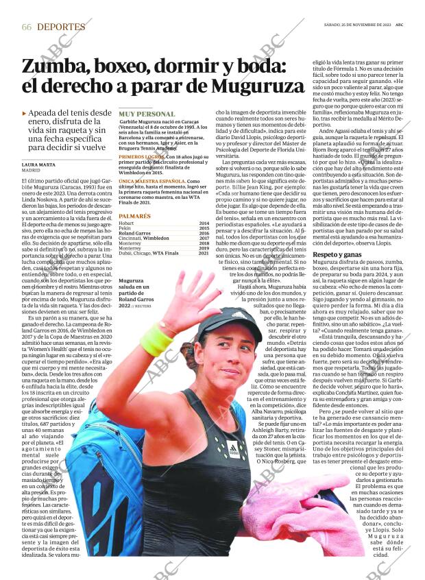 ABC CORDOBA 25-11-2023 página 66
