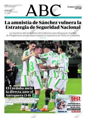 ABC CORDOBA 26-11-2023 página 1
