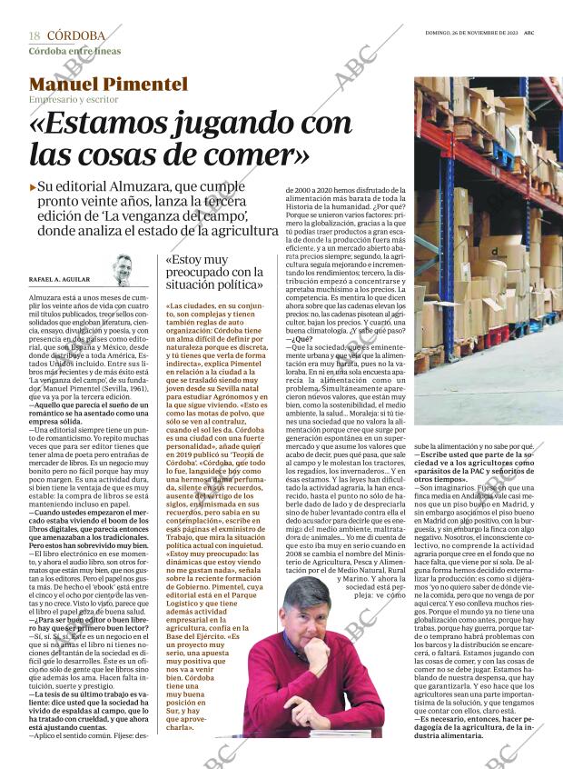 ABC CORDOBA 26-11-2023 página 18