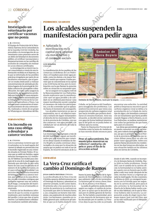 ABC CORDOBA 26-11-2023 página 22