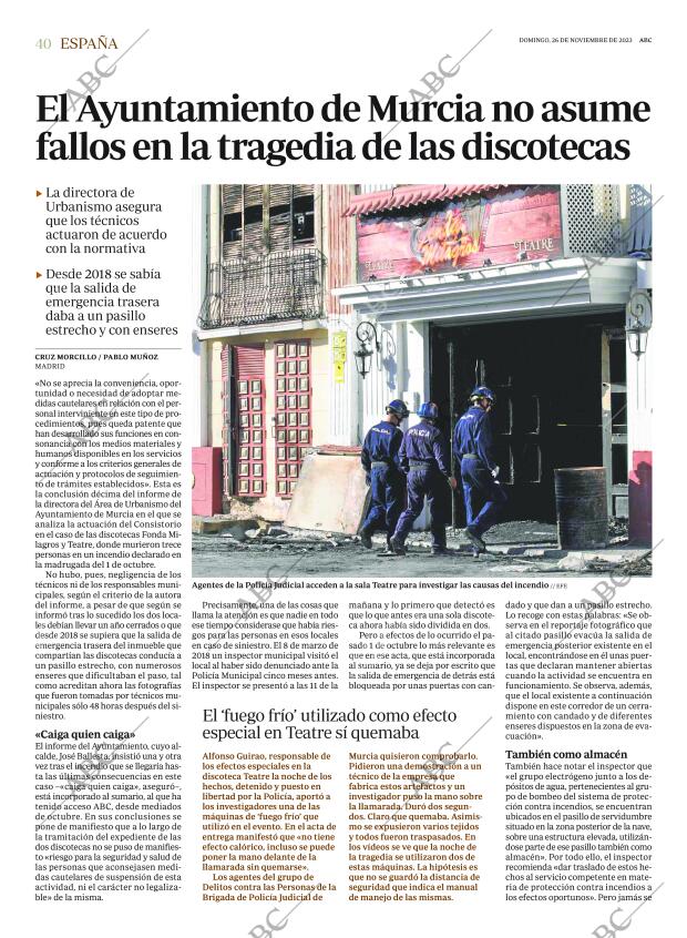 ABC CORDOBA 26-11-2023 página 40