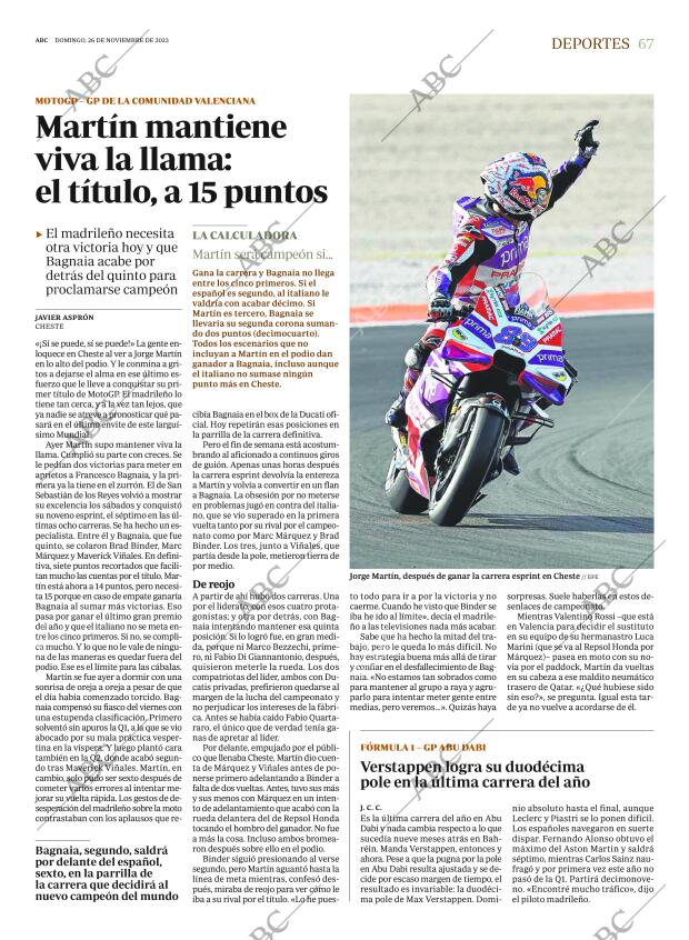 ABC CORDOBA 26-11-2023 página 67