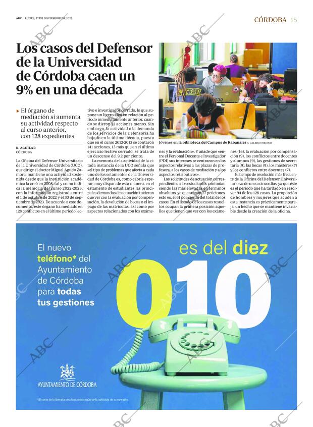 ABC CORDOBA 27-11-2023 página 15