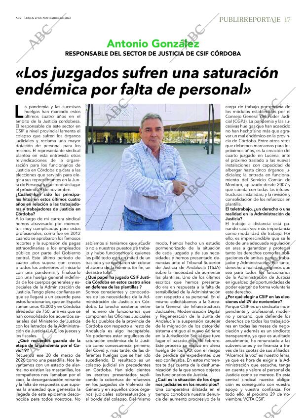ABC CORDOBA 27-11-2023 página 17