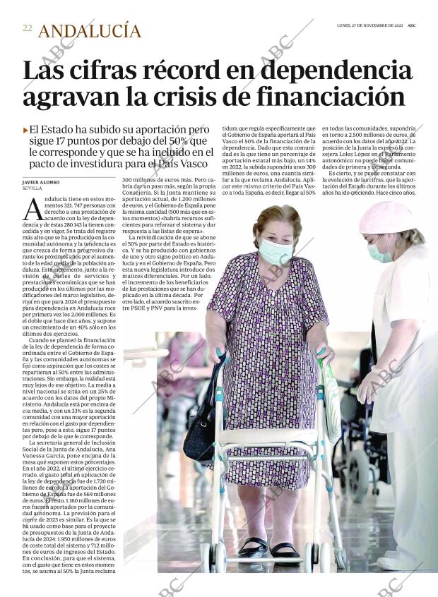 ABC CORDOBA 27-11-2023 página 22