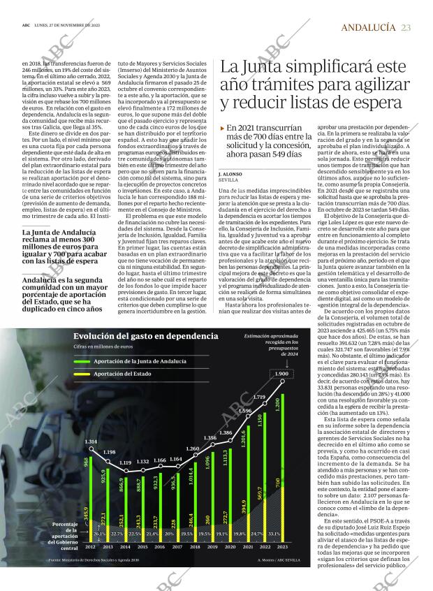 ABC CORDOBA 27-11-2023 página 23