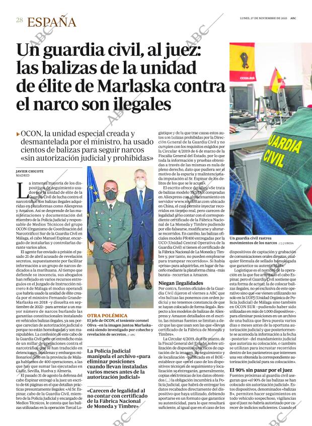 ABC CORDOBA 27-11-2023 página 28