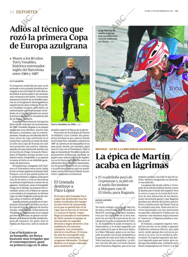 ABC CORDOBA 27-11-2023 página 54