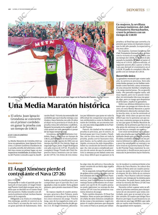 ABC CORDOBA 27-11-2023 página 57
