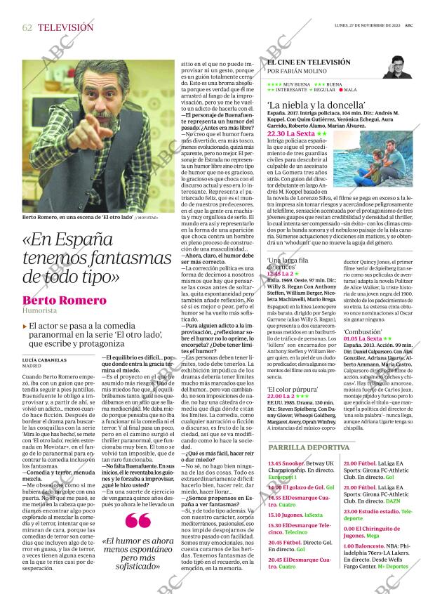 ABC CORDOBA 27-11-2023 página 62