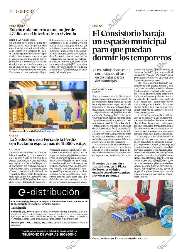 ABC CORDOBA 29-11-2023 página 20