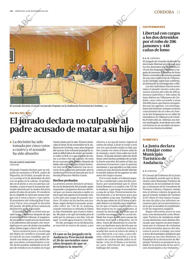 ABC CORDOBA 29-11-2023 página 21