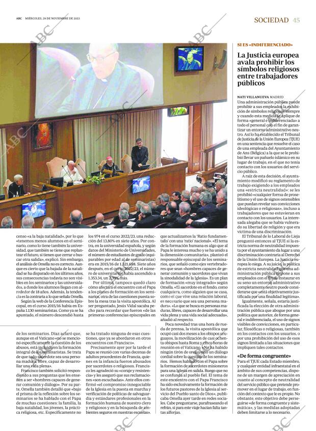 ABC CORDOBA 29-11-2023 página 45