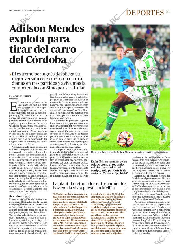 ABC CORDOBA 29-11-2023 página 51