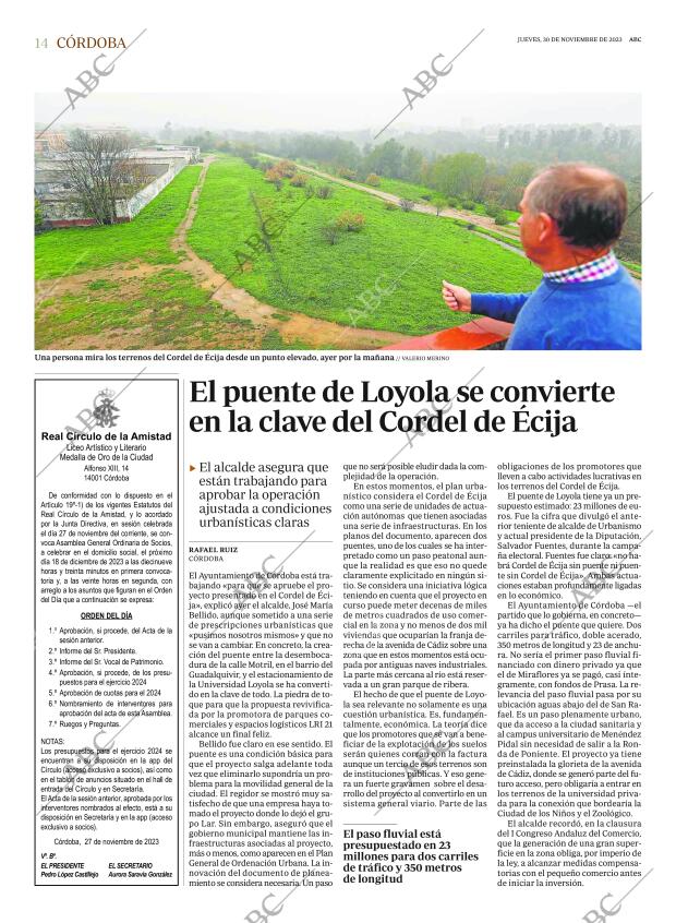 ABC CORDOBA 30-11-2023 página 14