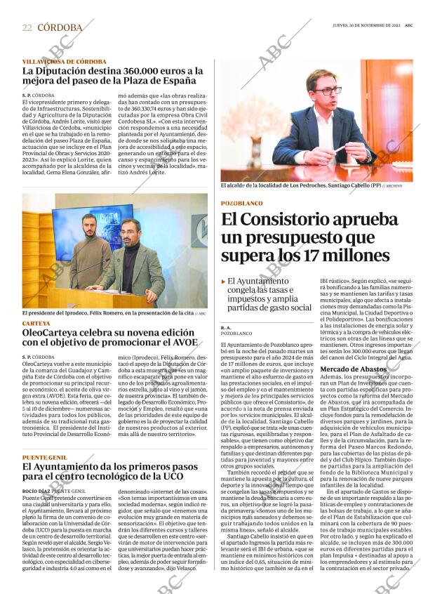 ABC CORDOBA 30-11-2023 página 22