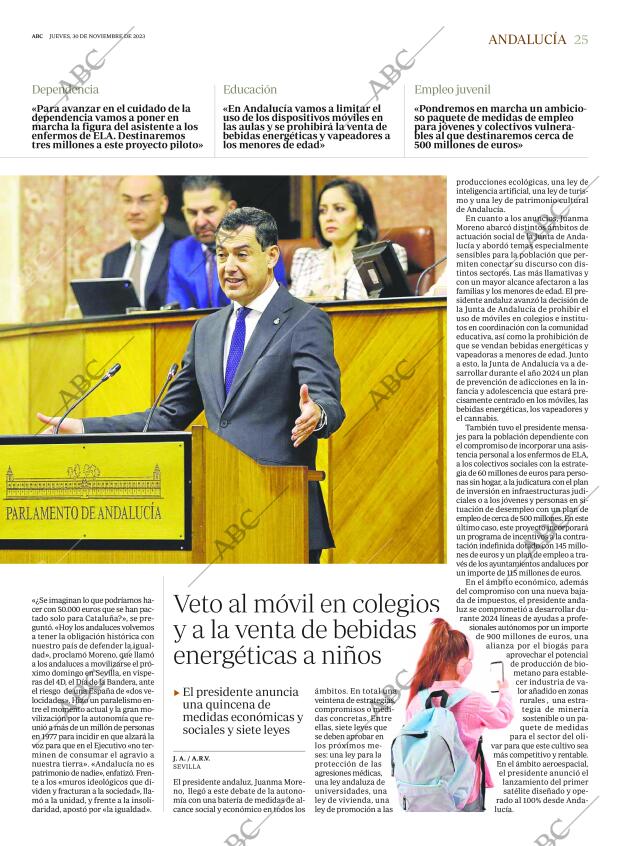 ABC CORDOBA 30-11-2023 página 25