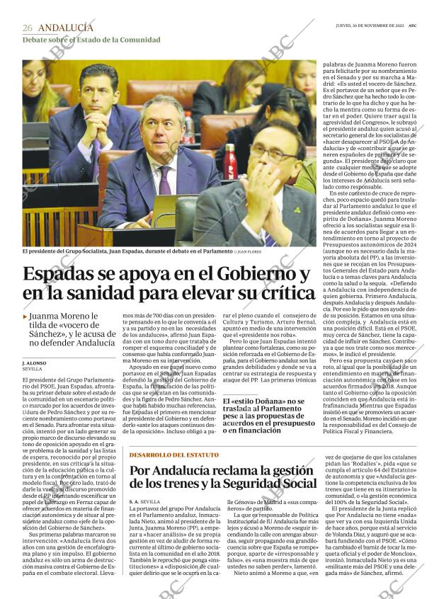 ABC CORDOBA 30-11-2023 página 26