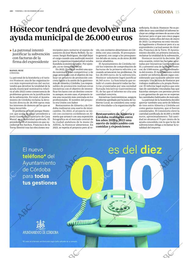 ABC CORDOBA 01-12-2023 página 15