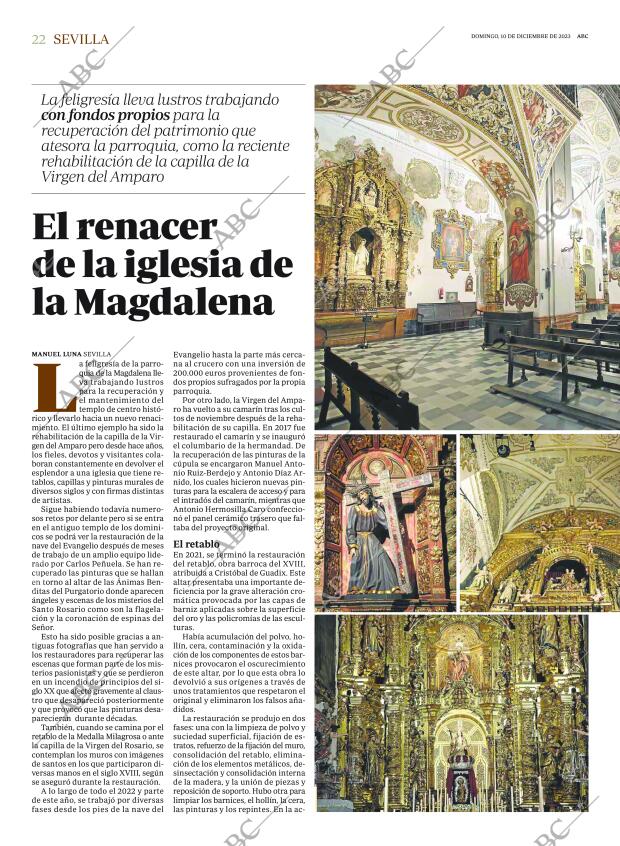 ABC SEVILLA 10-12-2023 página 22