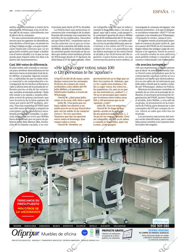 ABC MADRID 11-12-2023 página 19
