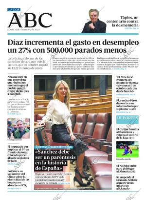 ABC MADRID 11-12-2023 página 2