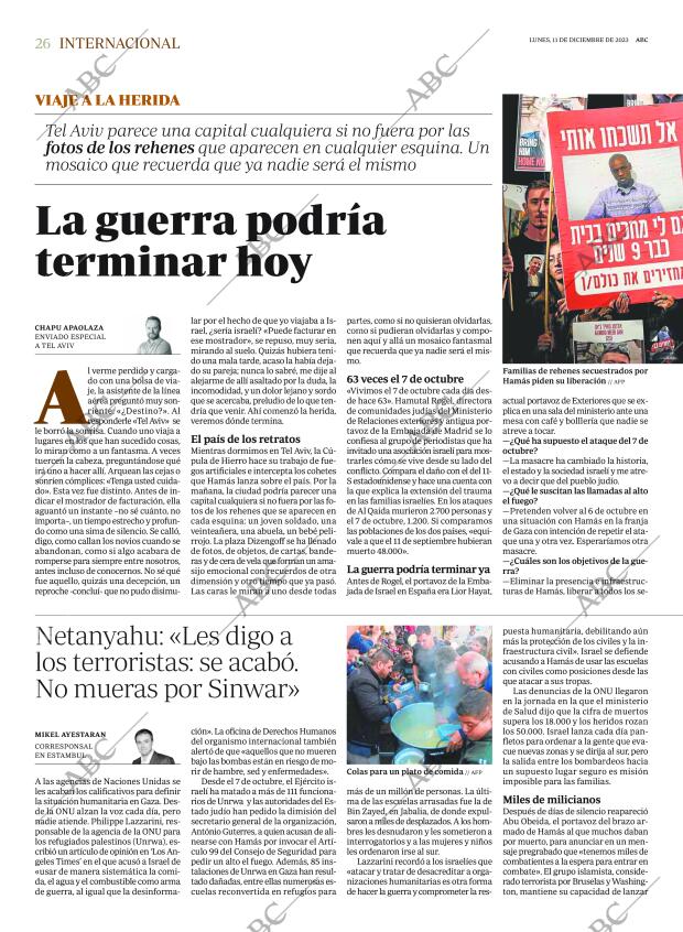 ABC MADRID 11-12-2023 página 26