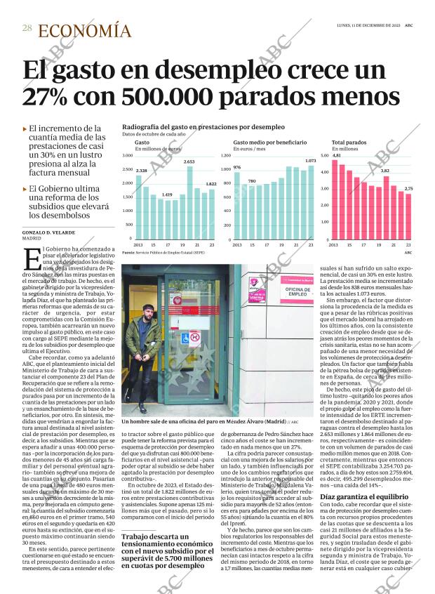 ABC MADRID 11-12-2023 página 28