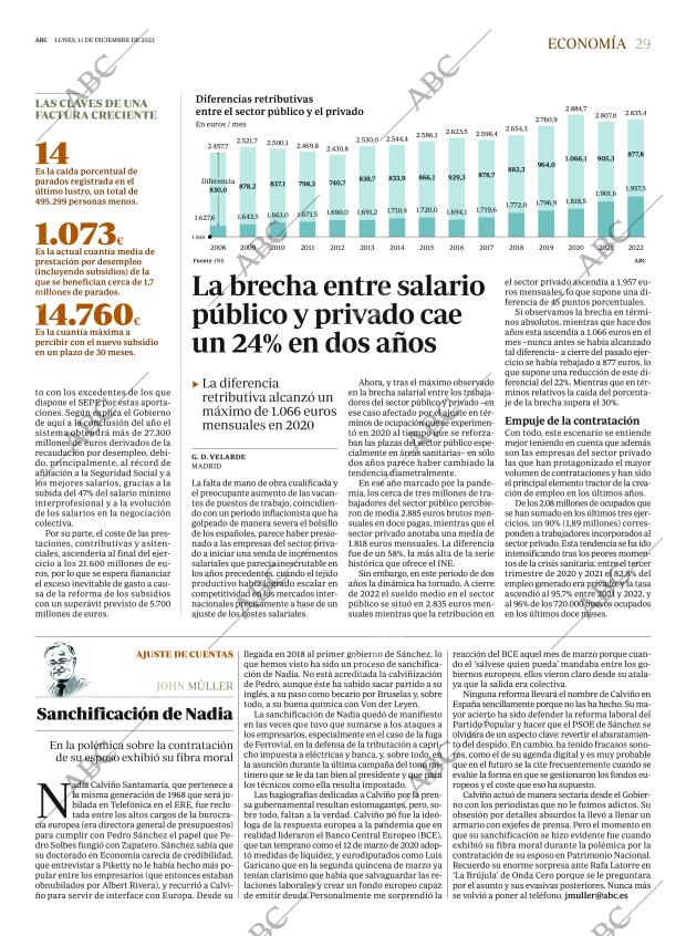 ABC MADRID 11-12-2023 página 29