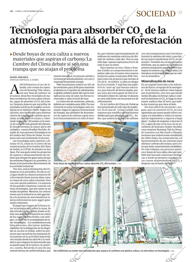ABC MADRID 11-12-2023 página 33
