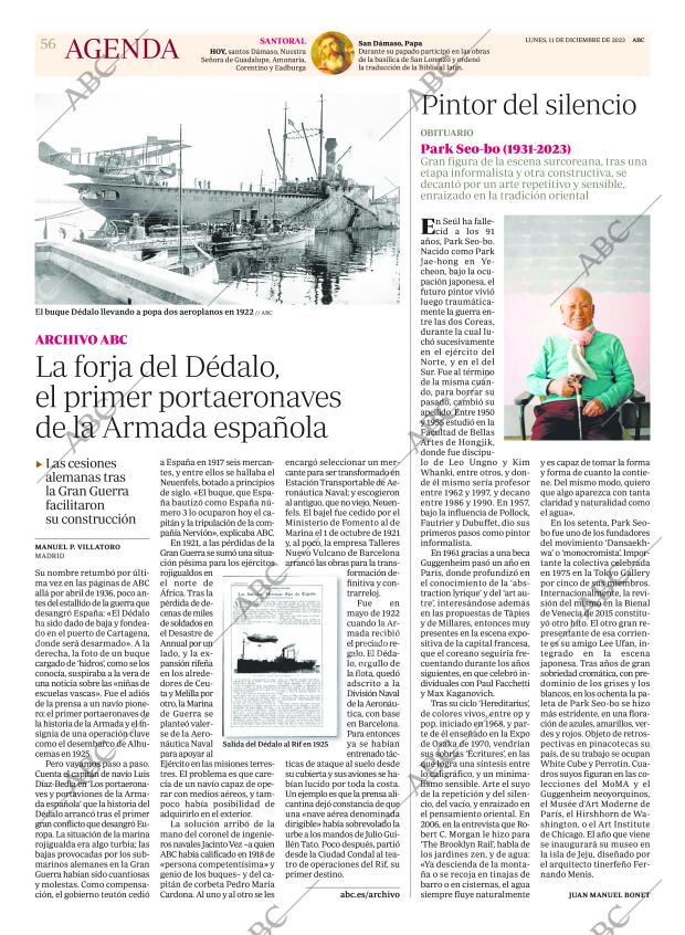 ABC MADRID 11-12-2023 página 56