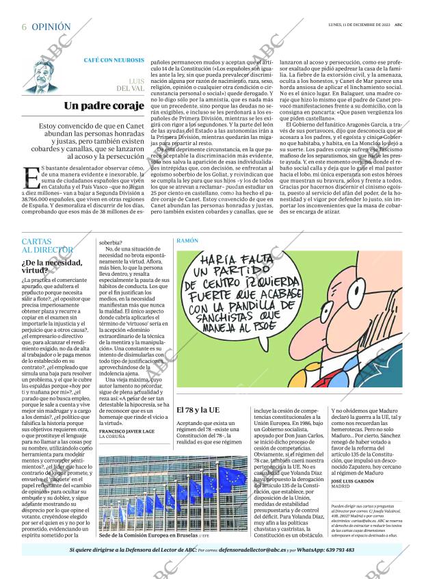 ABC MADRID 11-12-2023 página 6