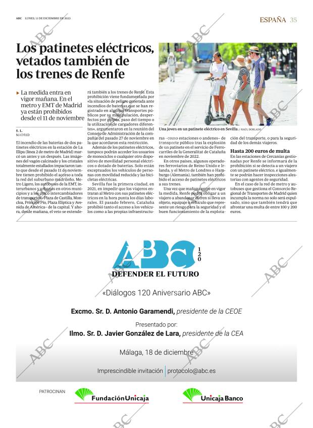 ABC SEVILLA 11-12-2023 página 35