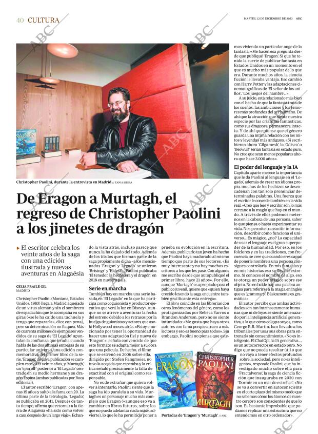 ABC MADRID 12-12-2023 página 40