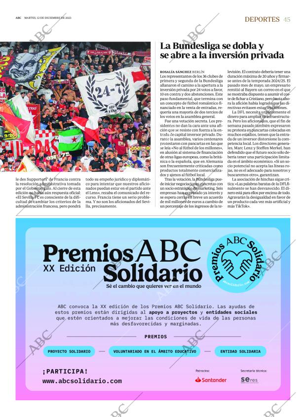 ABC MADRID 12-12-2023 página 45