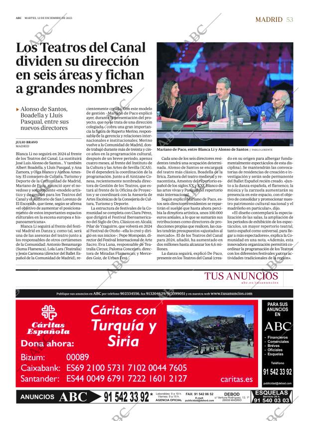 ABC MADRID 12-12-2023 página 53