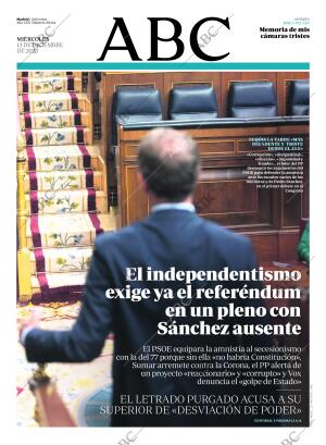 ABC MADRID 13-12-2023 página 1