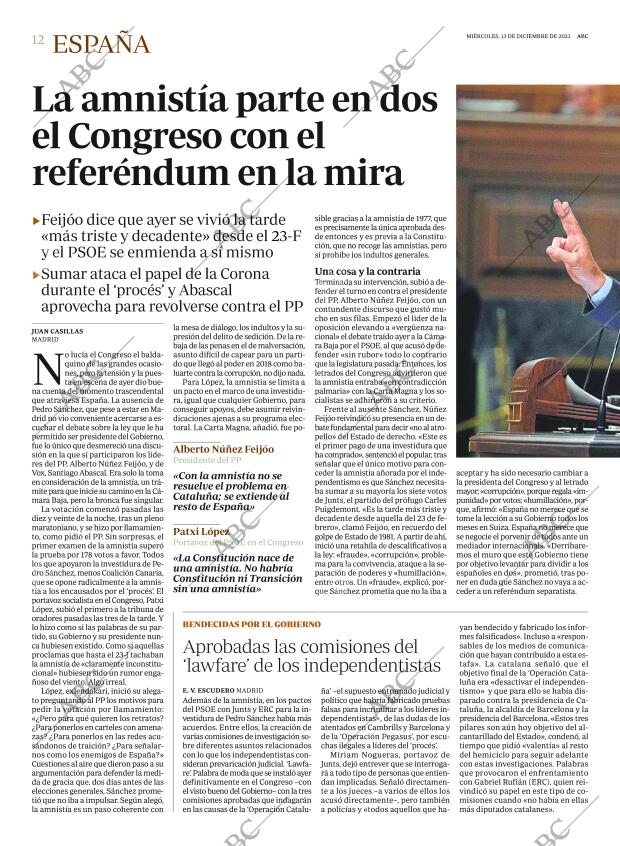 ABC MADRID 13-12-2023 página 12