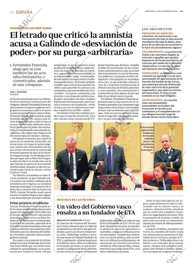 ABC MADRID 13-12-2023 página 14