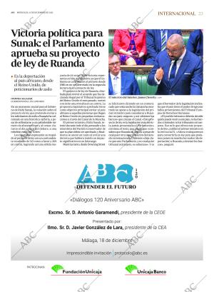 ABC MADRID 13-12-2023 página 23